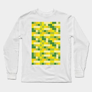 Pixelated Landscape - Spring Long Sleeve T-Shirt